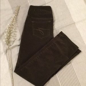 Jag Jeans size 10- straight leg- brown corduroy